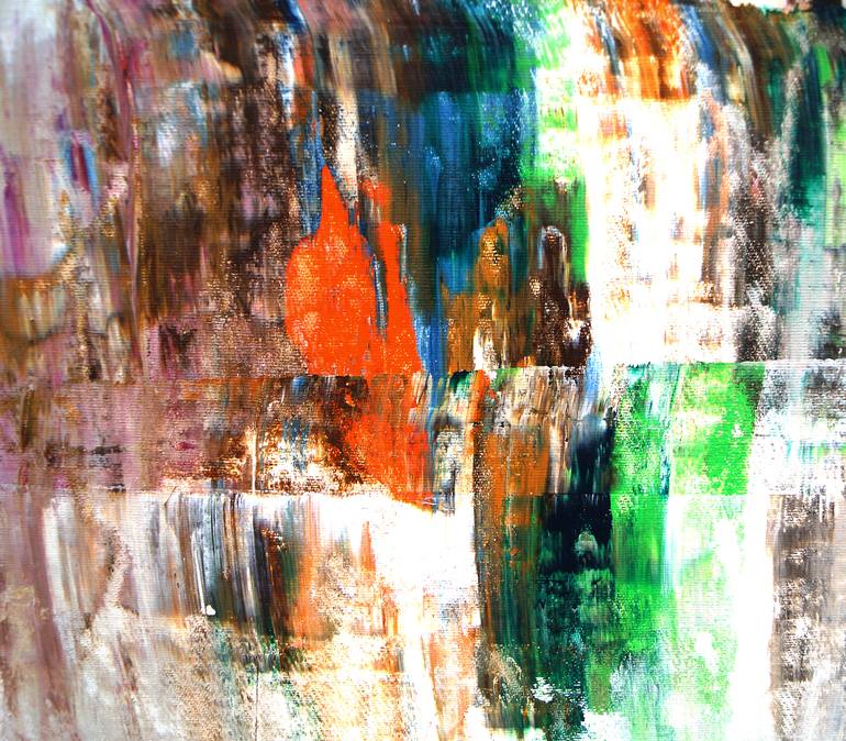 Original Abstract Expressionism Abstract Painting by Peter Nottrott