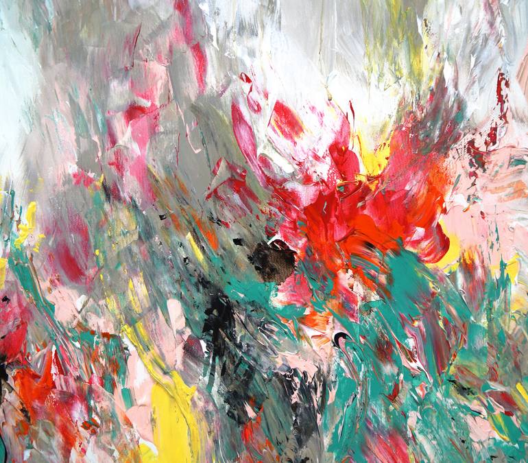 Original Abstract Expressionism Abstract Painting by Peter Nottrott