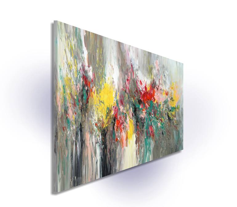 Original Abstract Expressionism Abstract Painting by Peter Nottrott