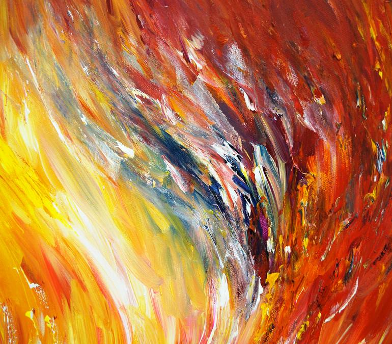 Original Abstract Expressionism Abstract Painting by Peter Nottrott