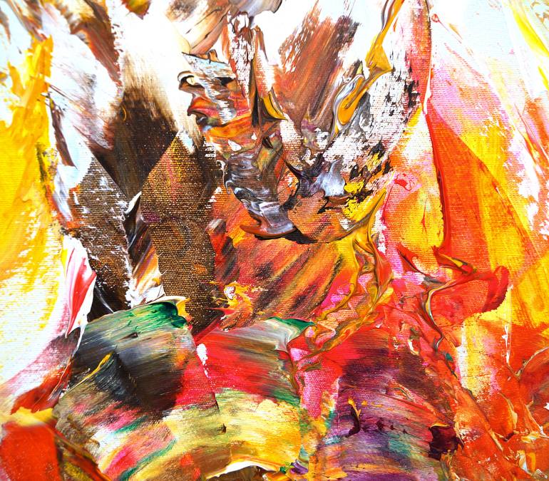 Original Abstract Expressionism Abstract Painting by Peter Nottrott