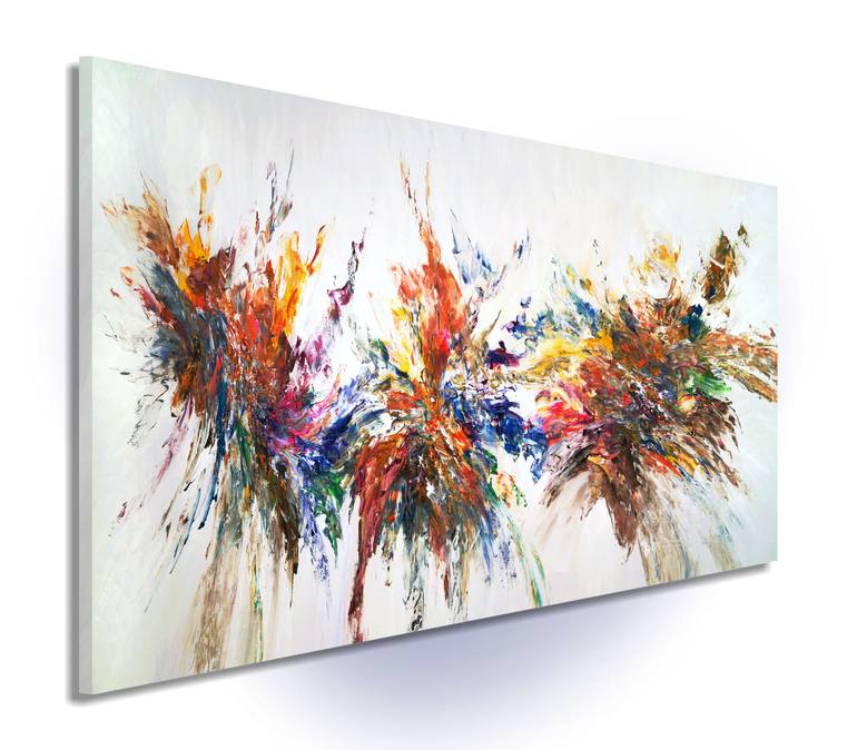 Original Abstract Painting by Peter Nottrott