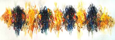 Original Abstract Expressionism Abstract Paintings by Peter Nottrott