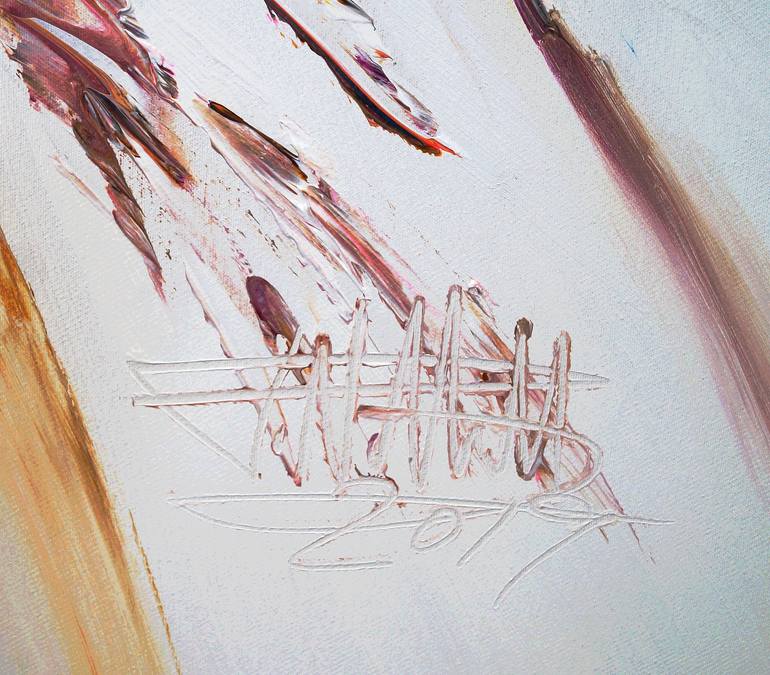 Original Abstract Expressionism Abstract Painting by Peter Nottrott