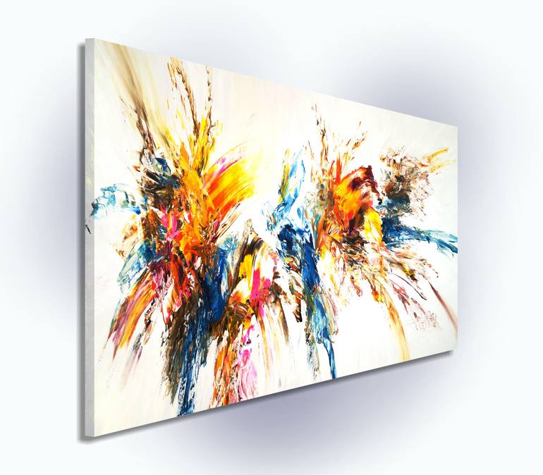 Original Abstract Painting by Peter Nottrott