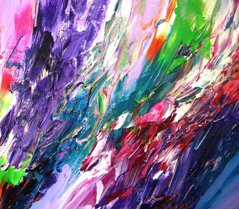 Original Abstract Expressionism Abstract Painting by Peter Nottrott