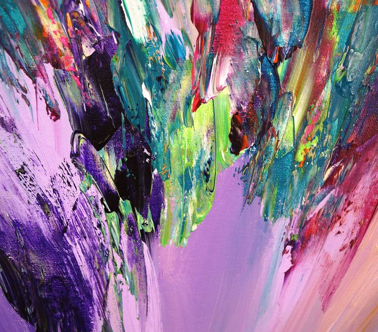 Original Abstract Expressionism Abstract Painting by Peter Nottrott