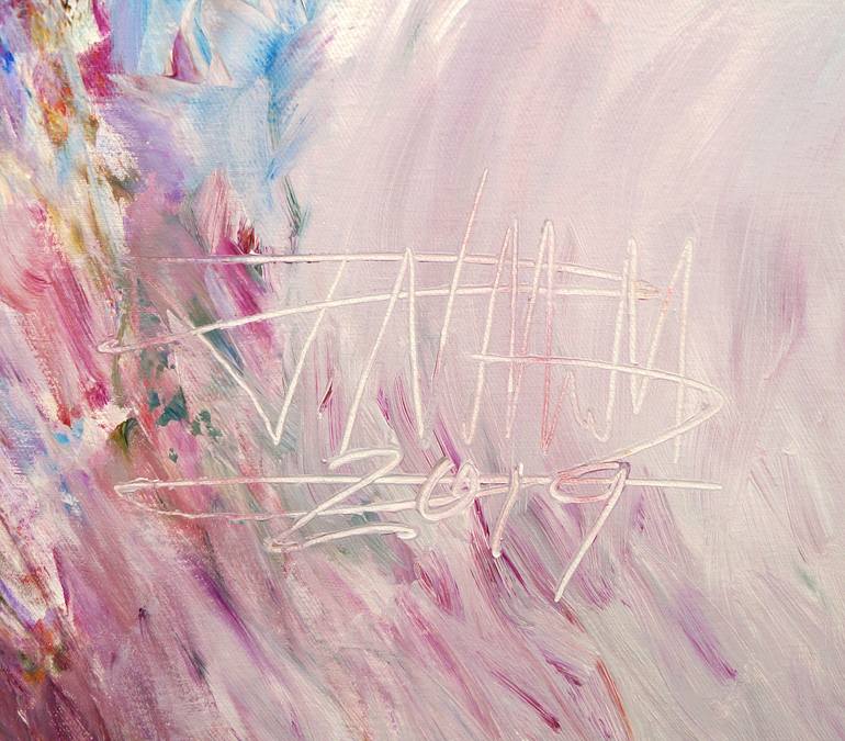 Original Abstract Expressionism Abstract Painting by Peter Nottrott