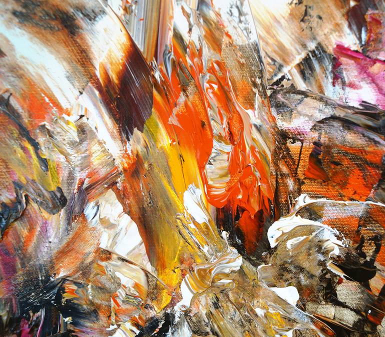 Original Abstract Expressionism Abstract Painting by Peter Nottrott