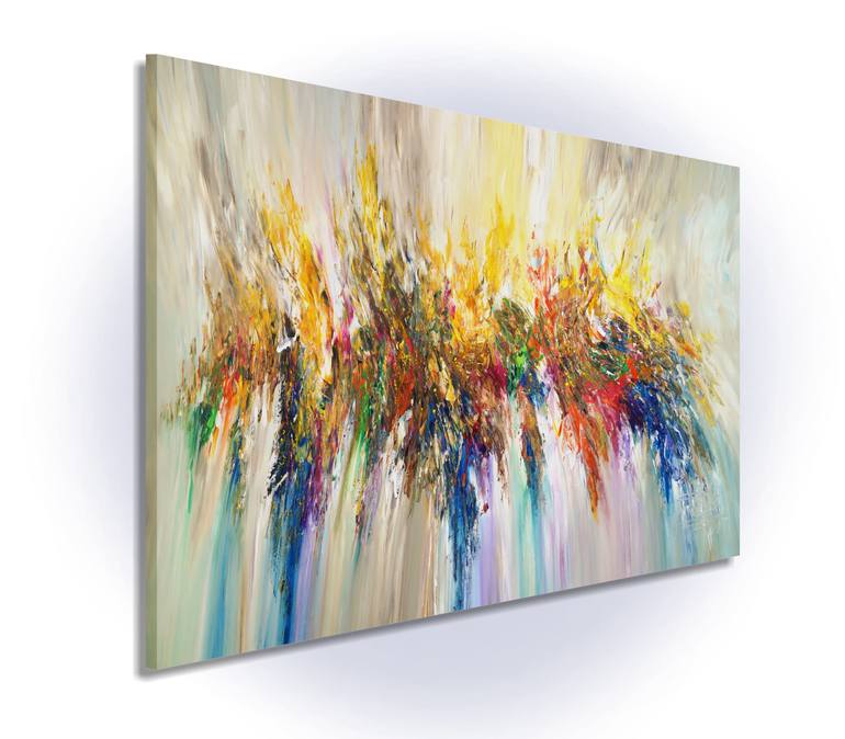 Original Abstract Painting by Peter Nottrott