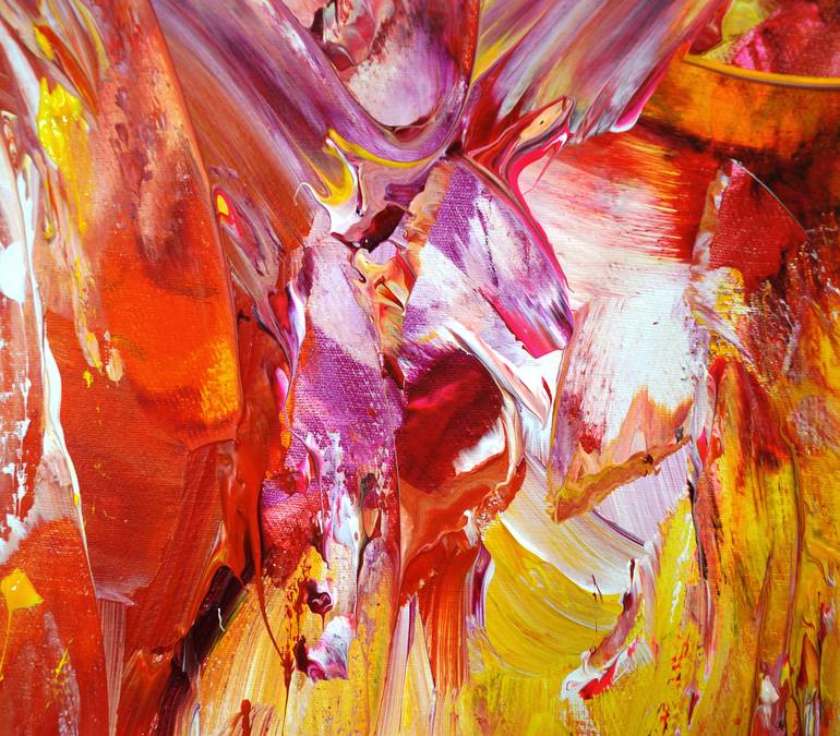 Original Abstract Expressionism Abstract Painting by Peter Nottrott