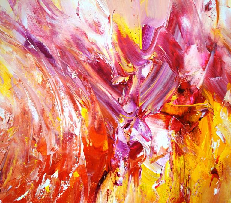 Original Abstract Expressionism Abstract Painting by Peter Nottrott