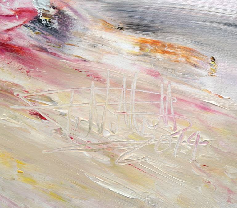 Original Abstract Expressionism Abstract Painting by Peter Nottrott
