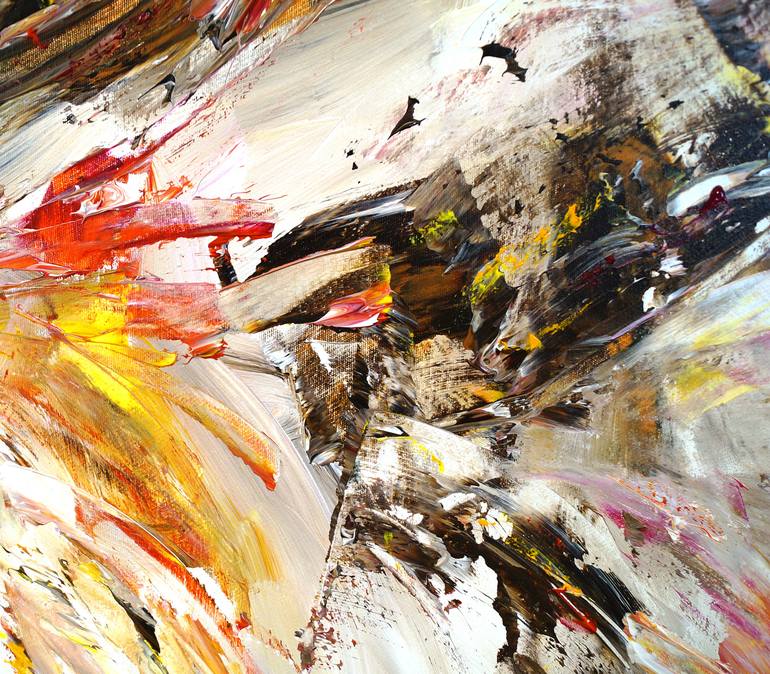 Original Abstract Expressionism Abstract Painting by Peter Nottrott