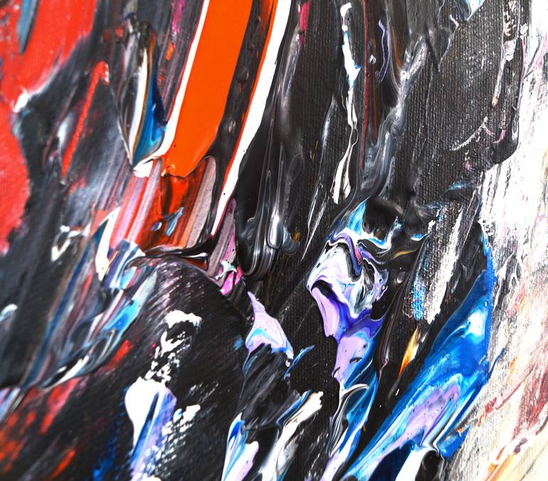 Original Abstract Expressionism Abstract Painting by Peter Nottrott