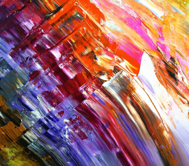 Original Abstract Expressionism Abstract Painting by Peter Nottrott