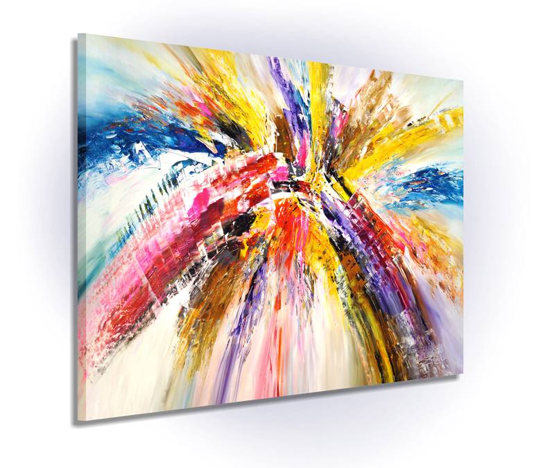 Original Abstract Expressionism Abstract Painting by Peter Nottrott