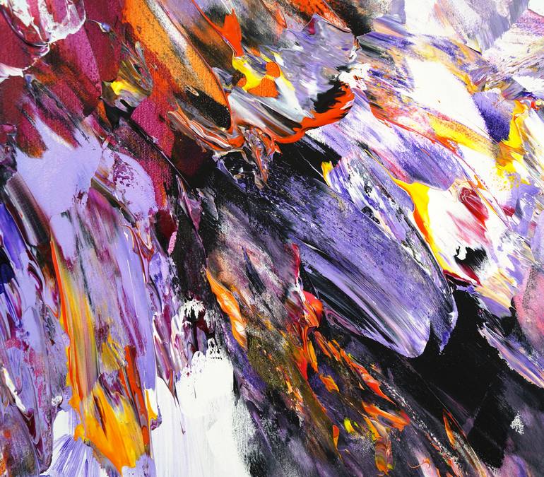 Original Abstract Expressionism Abstract Painting by Peter Nottrott