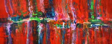 Original Abstract Expressionism Abstract Paintings by Peter Nottrott