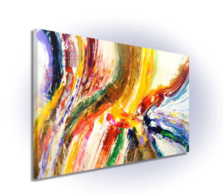 Original Abstract Painting by Peter Nottrott