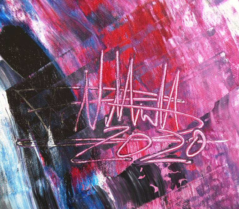 Original Abstract Expressionism Abstract Painting by Peter Nottrott