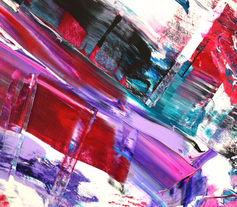 Original Abstract Expressionism Abstract Painting by Peter Nottrott