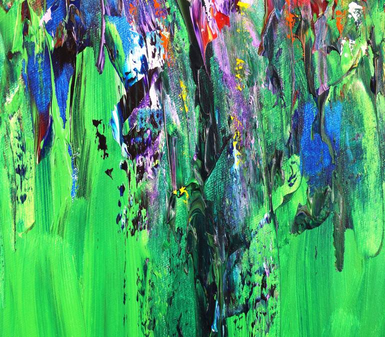 Original Abstract Expressionism Abstract Painting by Peter Nottrott