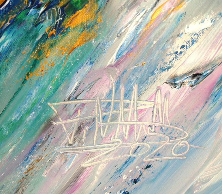 Original Abstract Expressionism Abstract Painting by Peter Nottrott