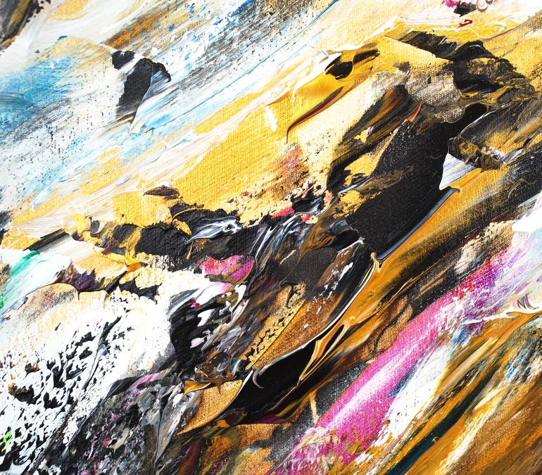 Original Abstract Expressionism Abstract Painting by Peter Nottrott