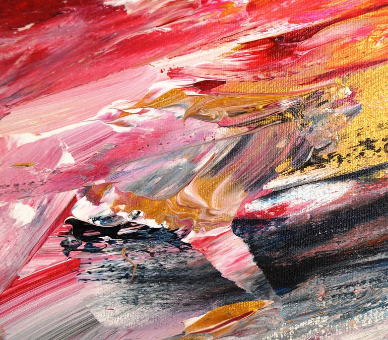 Original Abstract Expressionism Abstract Painting by Peter Nottrott