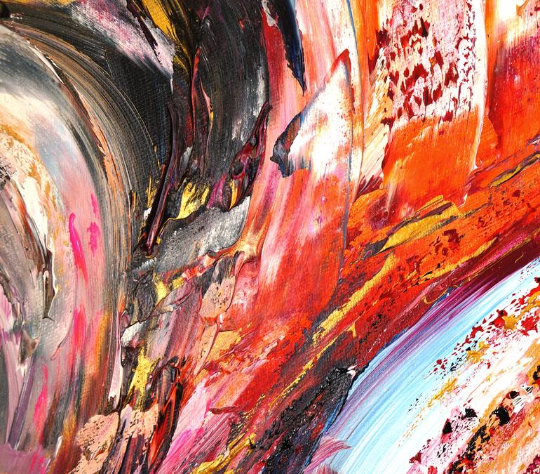 Original Abstract Expressionism Abstract Painting by Peter Nottrott