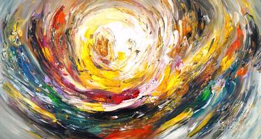 Original Abstract Expressionism Abstract Paintings by Peter Nottrott