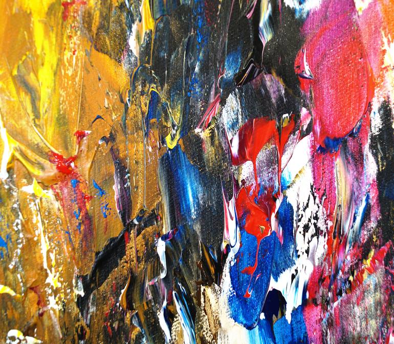 Original Abstract Expressionism Abstract Painting by Peter Nottrott