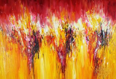 Original Abstract Expressionism Abstract Paintings by Peter Nottrott
