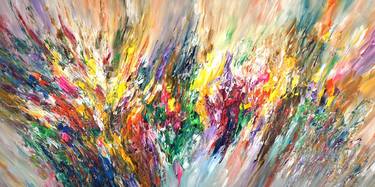 Original Abstract Expressionism Abstract Paintings by Peter Nottrott