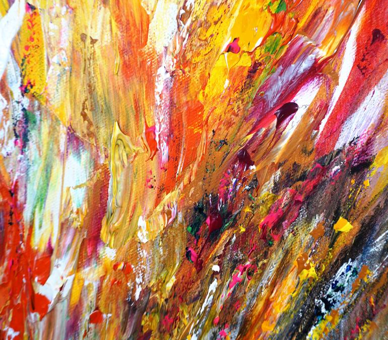 Original Abstract Expressionism Abstract Painting by Peter Nottrott
