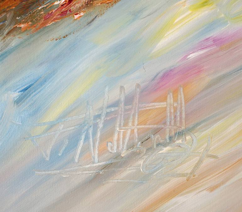 Original Abstract Expressionism Abstract Painting by Peter Nottrott