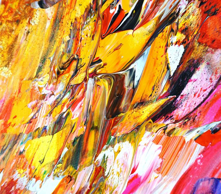Original Abstract Expressionism Abstract Painting by Peter Nottrott