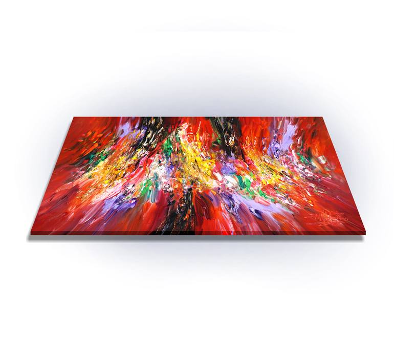 Original Abstract Expressionism Abstract Painting by Peter Nottrott
