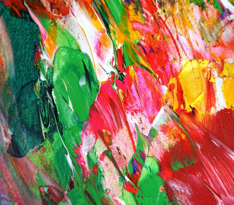 Original Abstract Expressionism Abstract Painting by Peter Nottrott