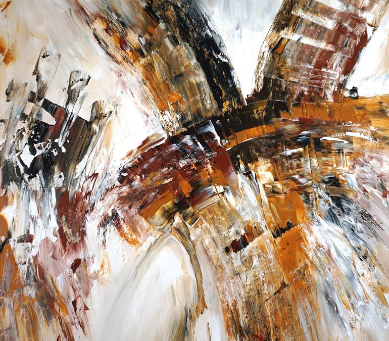 Original Abstract Expressionism Abstract Painting by Peter Nottrott