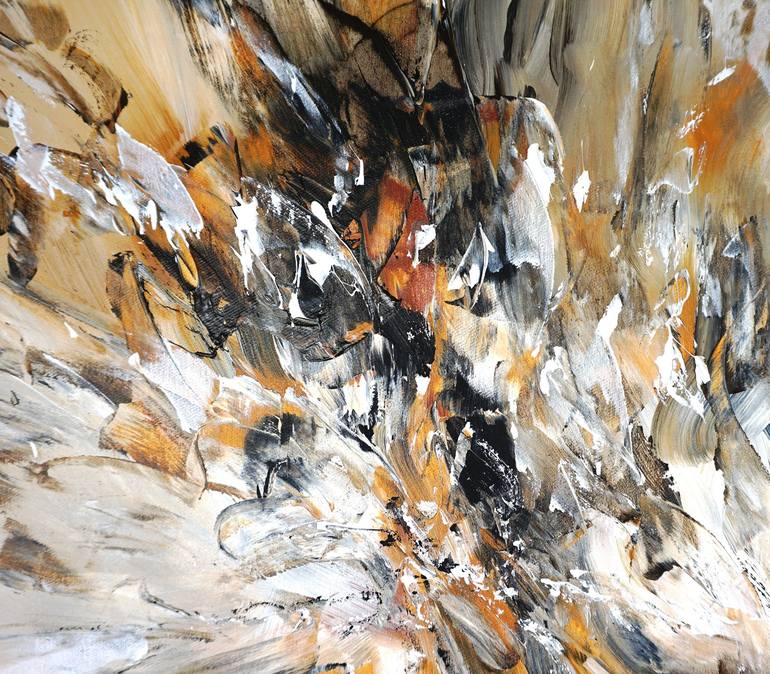 Original Abstract Expressionism Abstract Painting by Peter Nottrott