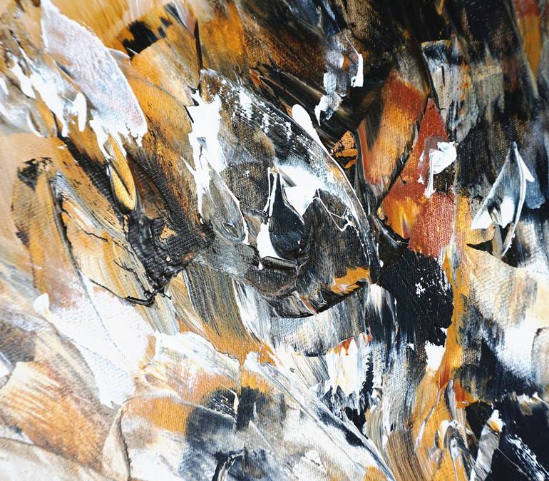 Original Abstract Expressionism Abstract Painting by Peter Nottrott