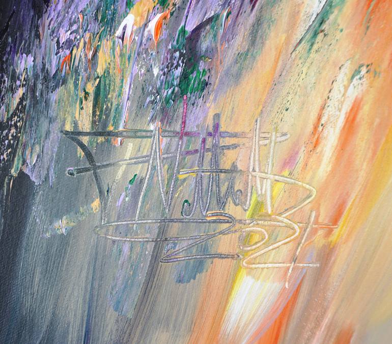 Original Abstract Expressionism Abstract Painting by Peter Nottrott