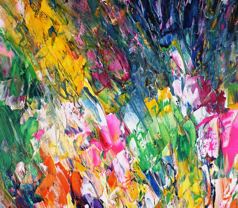 Original Abstract Expressionism Abstract Painting by Peter Nottrott