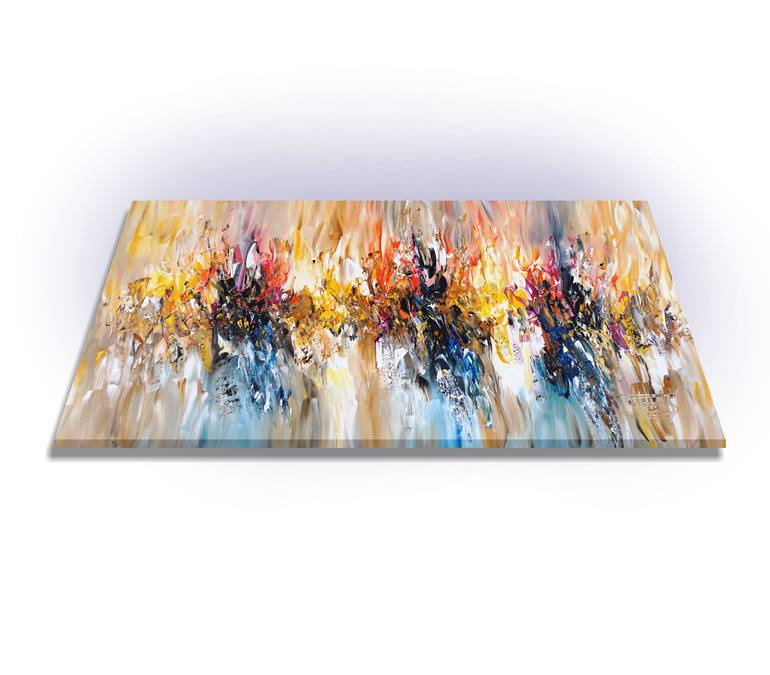 Original Abstract Expressionism Abstract Painting by Peter Nottrott