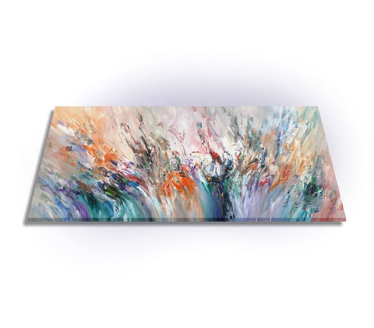 Original Abstract Expressionism Abstract Painting by Peter Nottrott