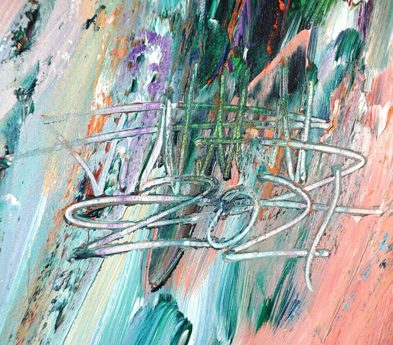 Original Abstract Expressionism Abstract Painting by Peter Nottrott