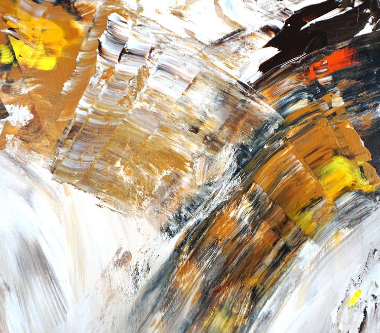 Original Abstract Expressionism Abstract Painting by Peter Nottrott