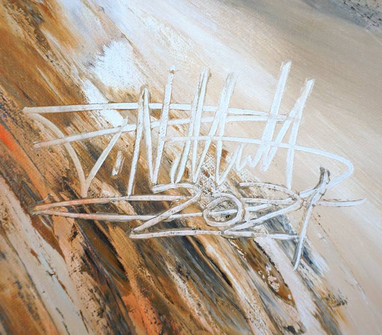 Original Abstract Expressionism Abstract Painting by Peter Nottrott